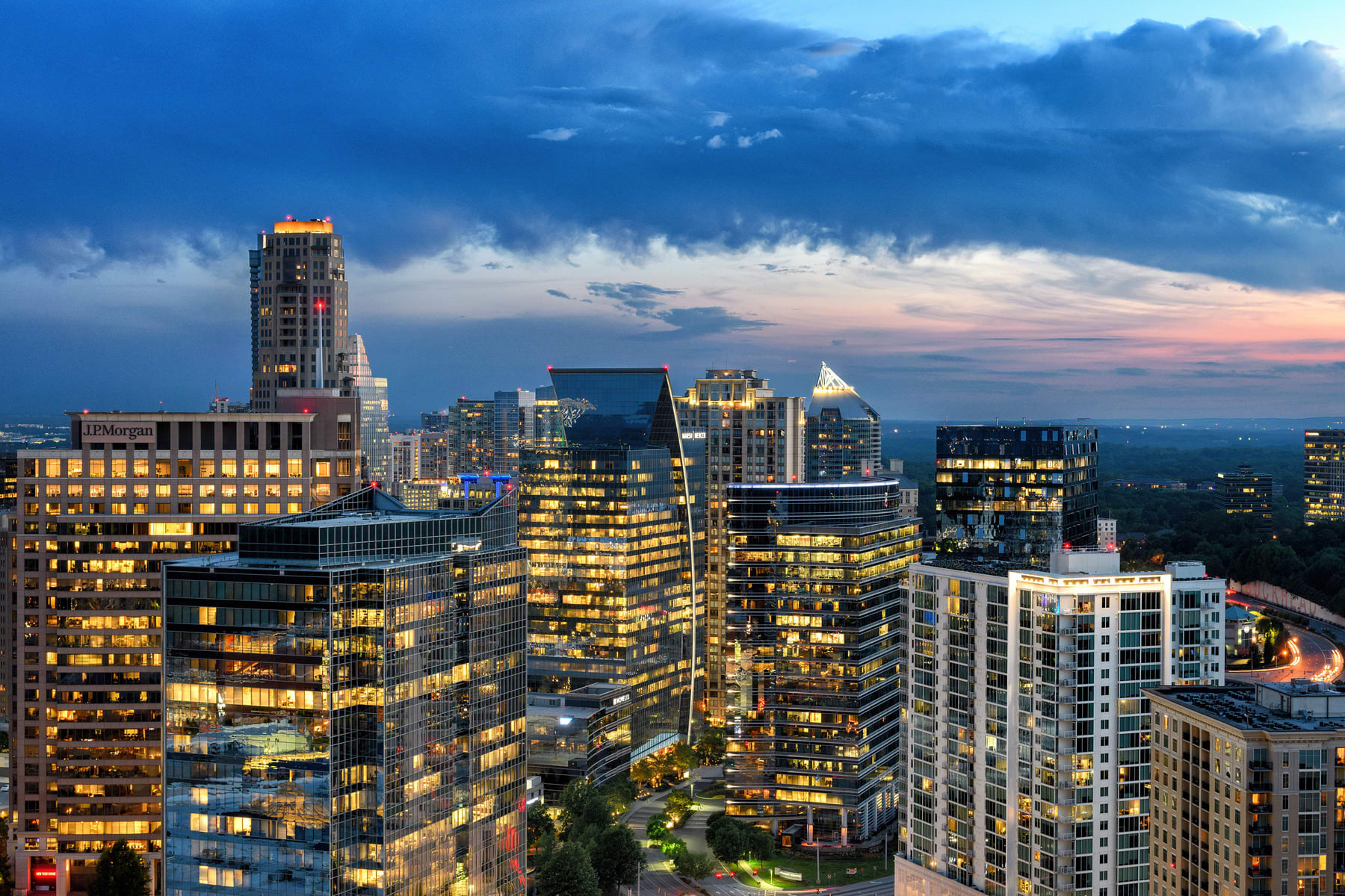 Atlanta Buckhead Skyline Park Ave Planner's Timeline
