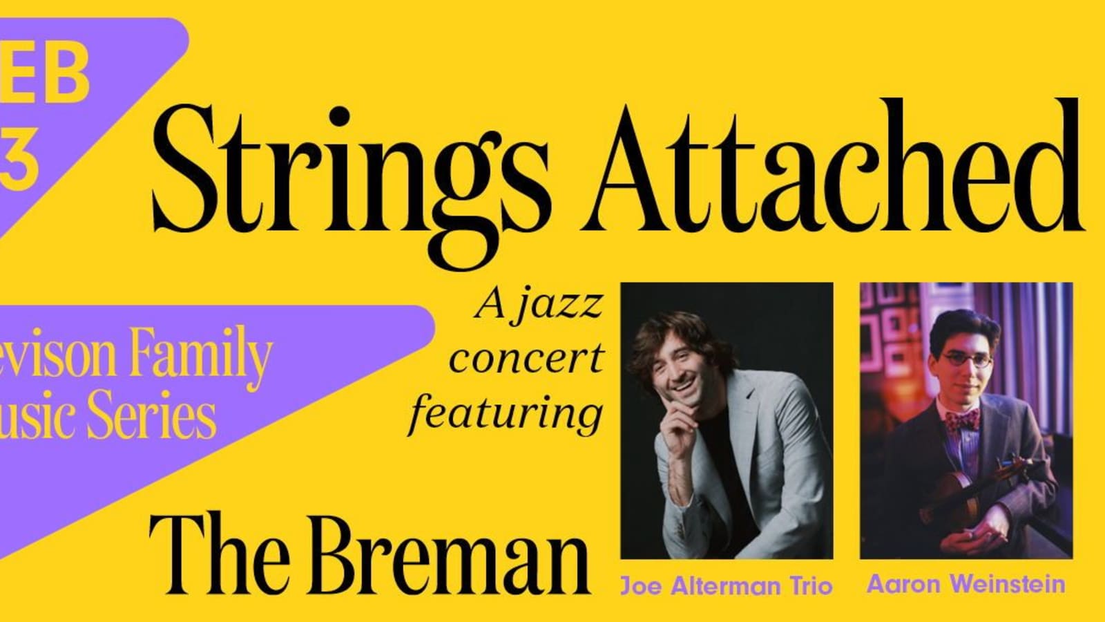Strings Attached: The Levison Family Music Series