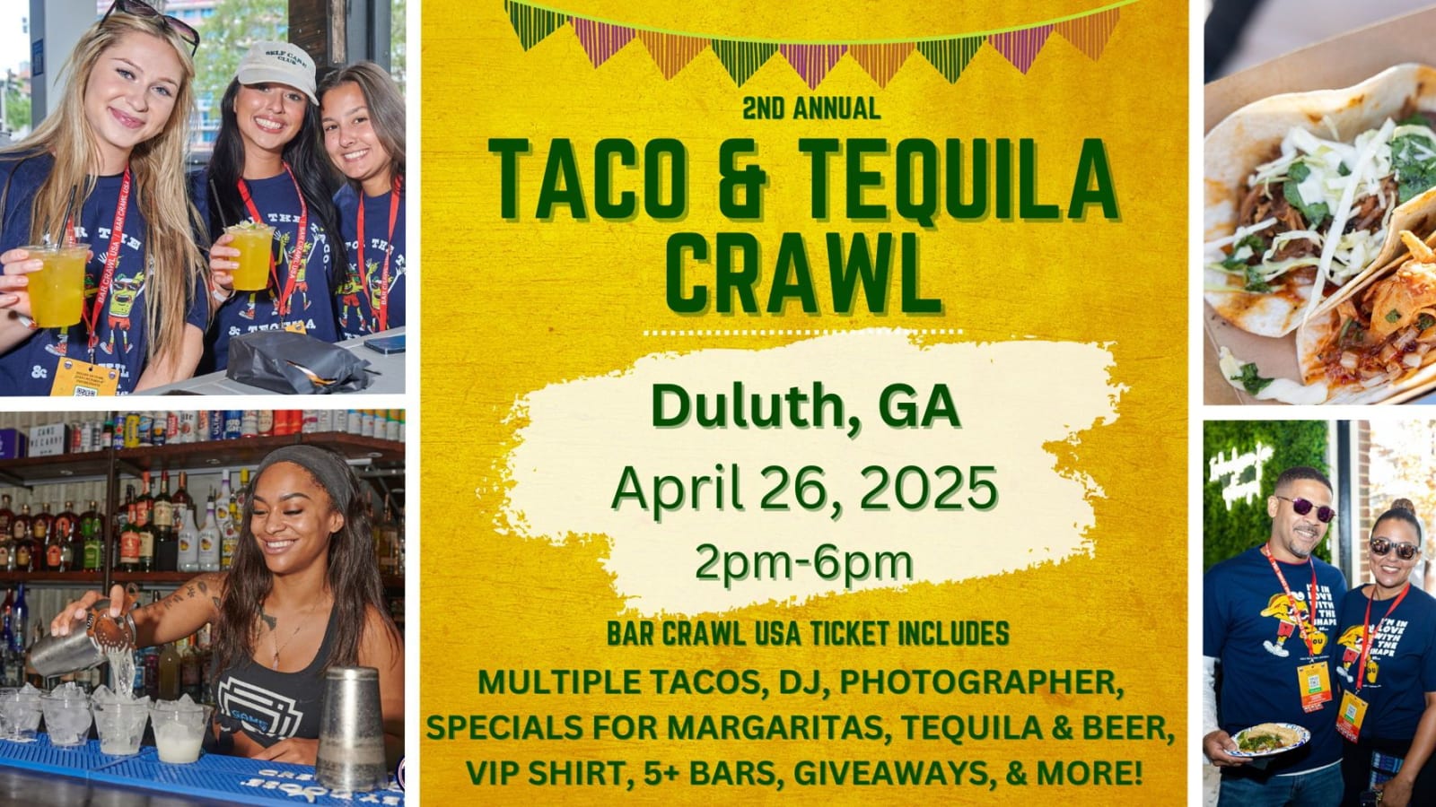 Duluth & Tequila Bar Crawl: 2nd Annual