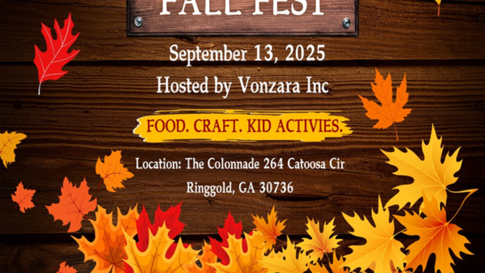 The Ultimate Fall Festival 2025