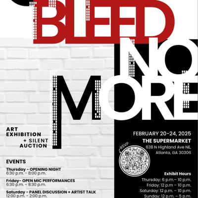 City Bleed No More Art Exhibit