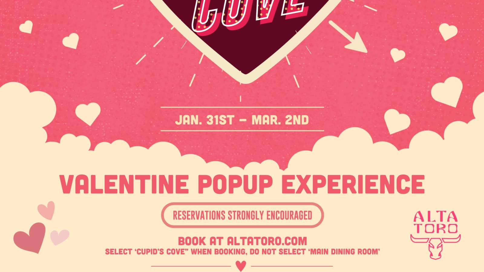 Cupid's Cove: Valentine Popup Experience